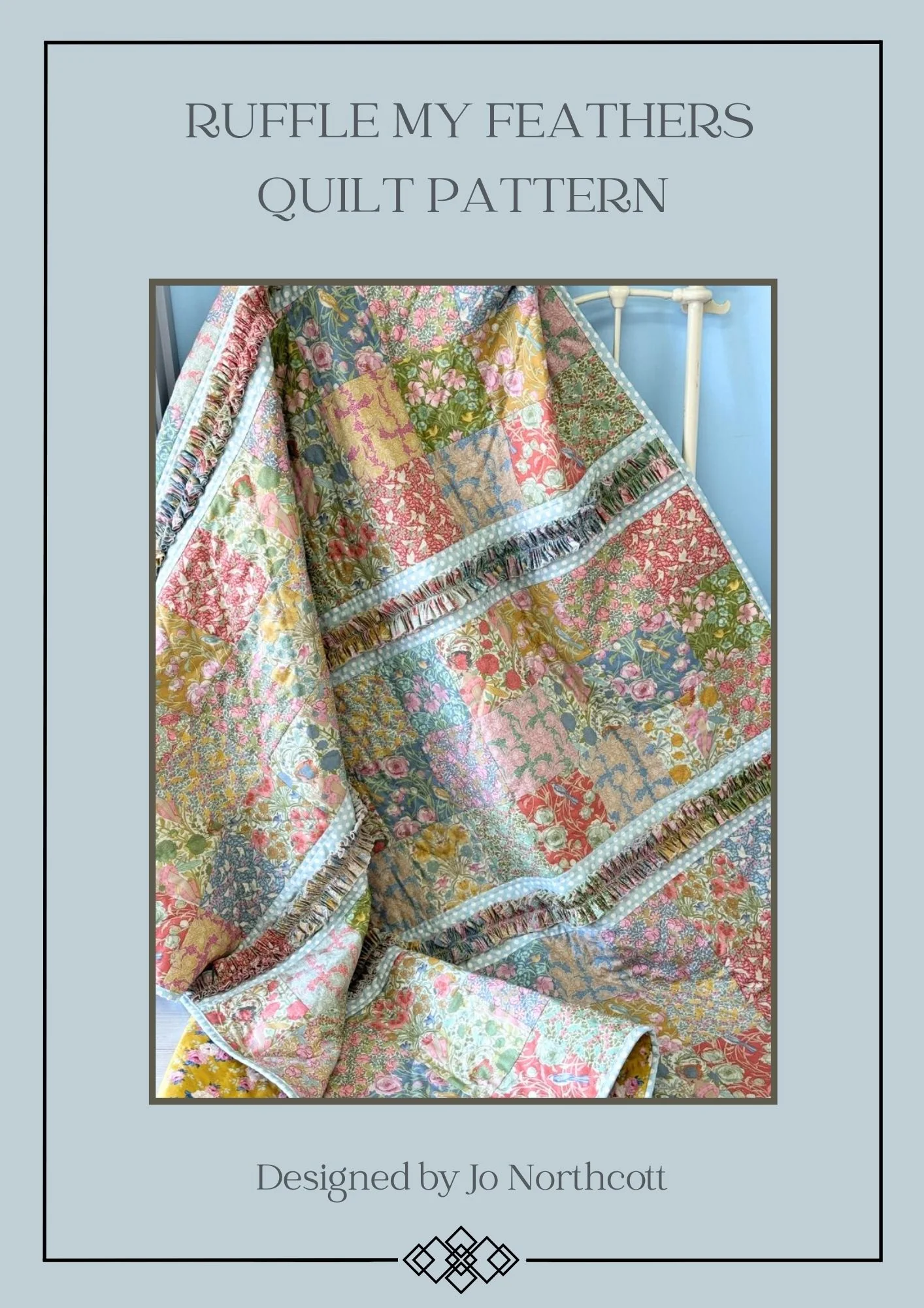 Ruffle My Feathers Quilt Patroon van Elsie Gray's (Jo Northcott)