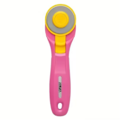 Olfa Rolmes 45 mm roze en extra mesjes