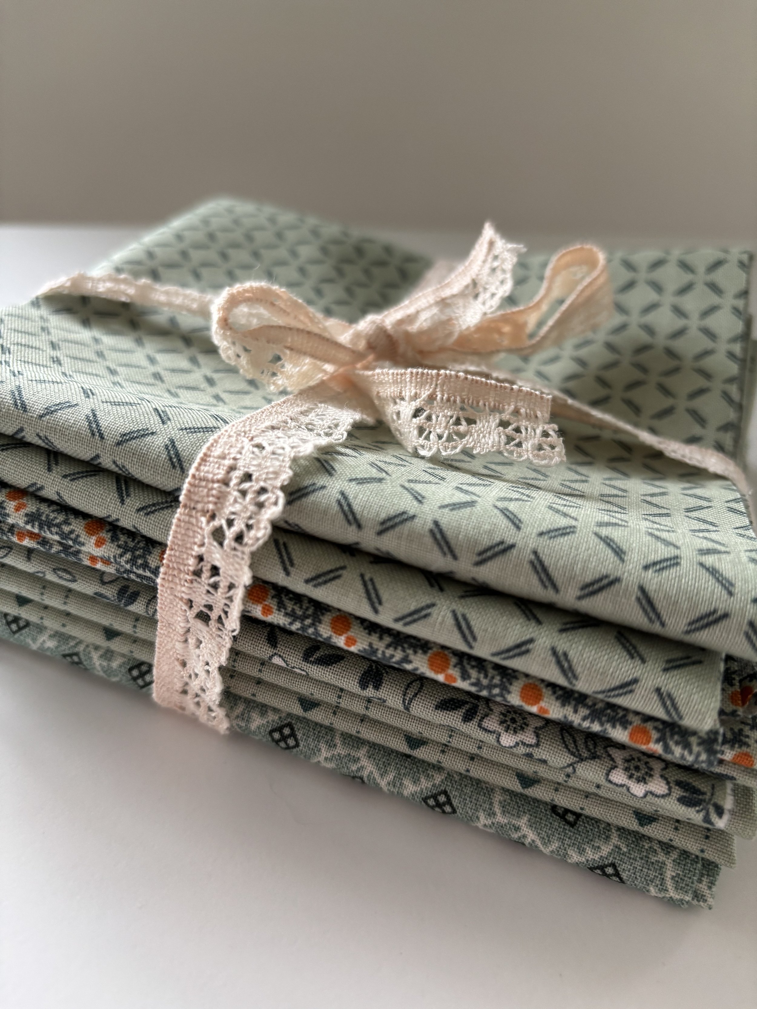 Fat Quarter Bundel 5 stuks Glacier Blue / EQP