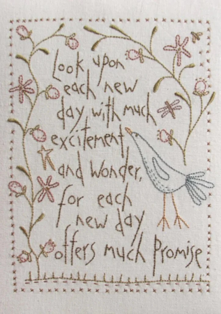 New Day Stitchery / By Anni Downs / Hatched and Patched