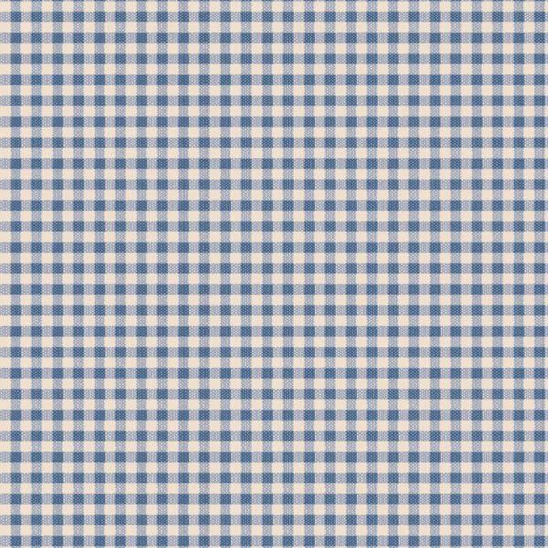 Woven gingham blue (Creating Memories) / Tilda
