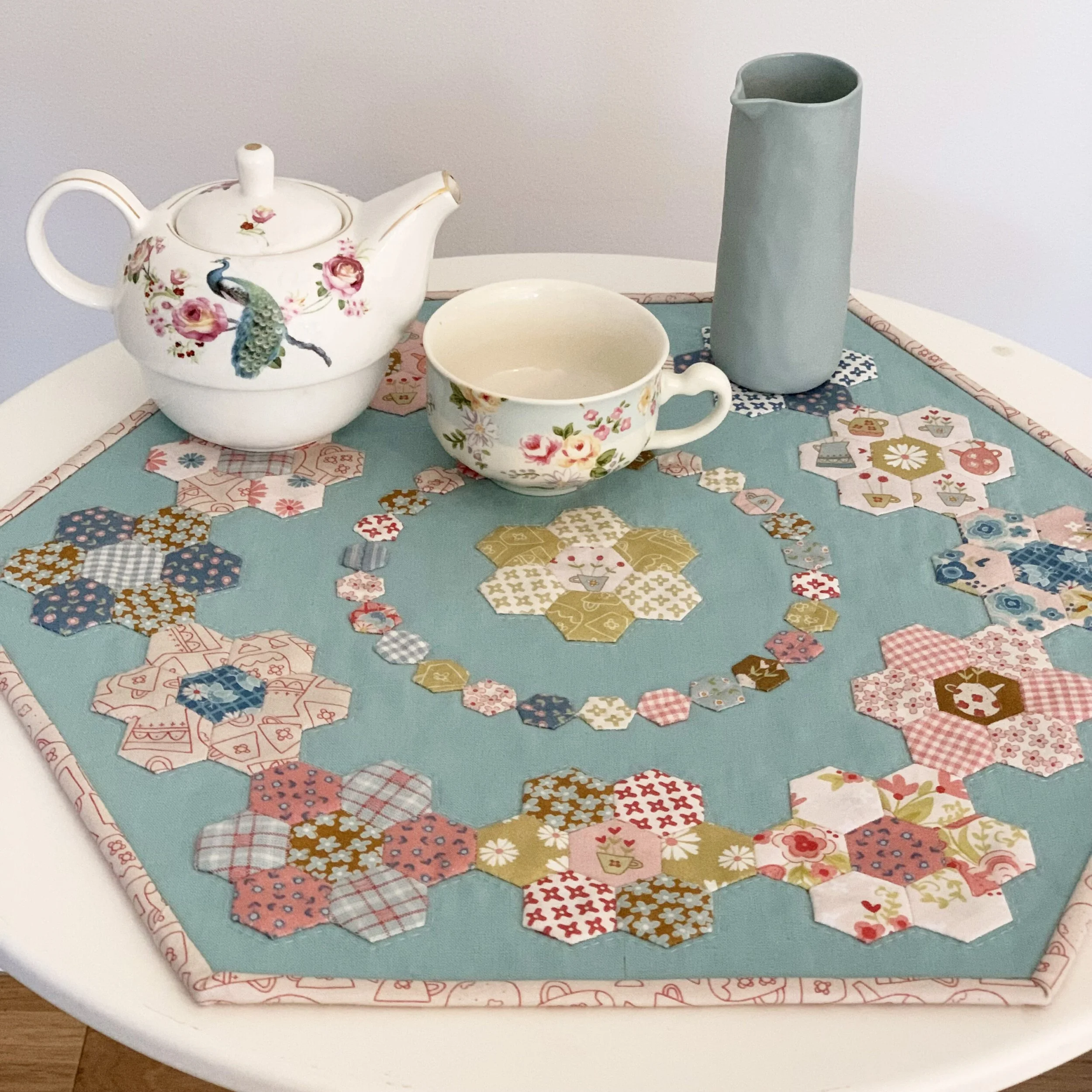 Tea Time Table Topper / The Birdhouse