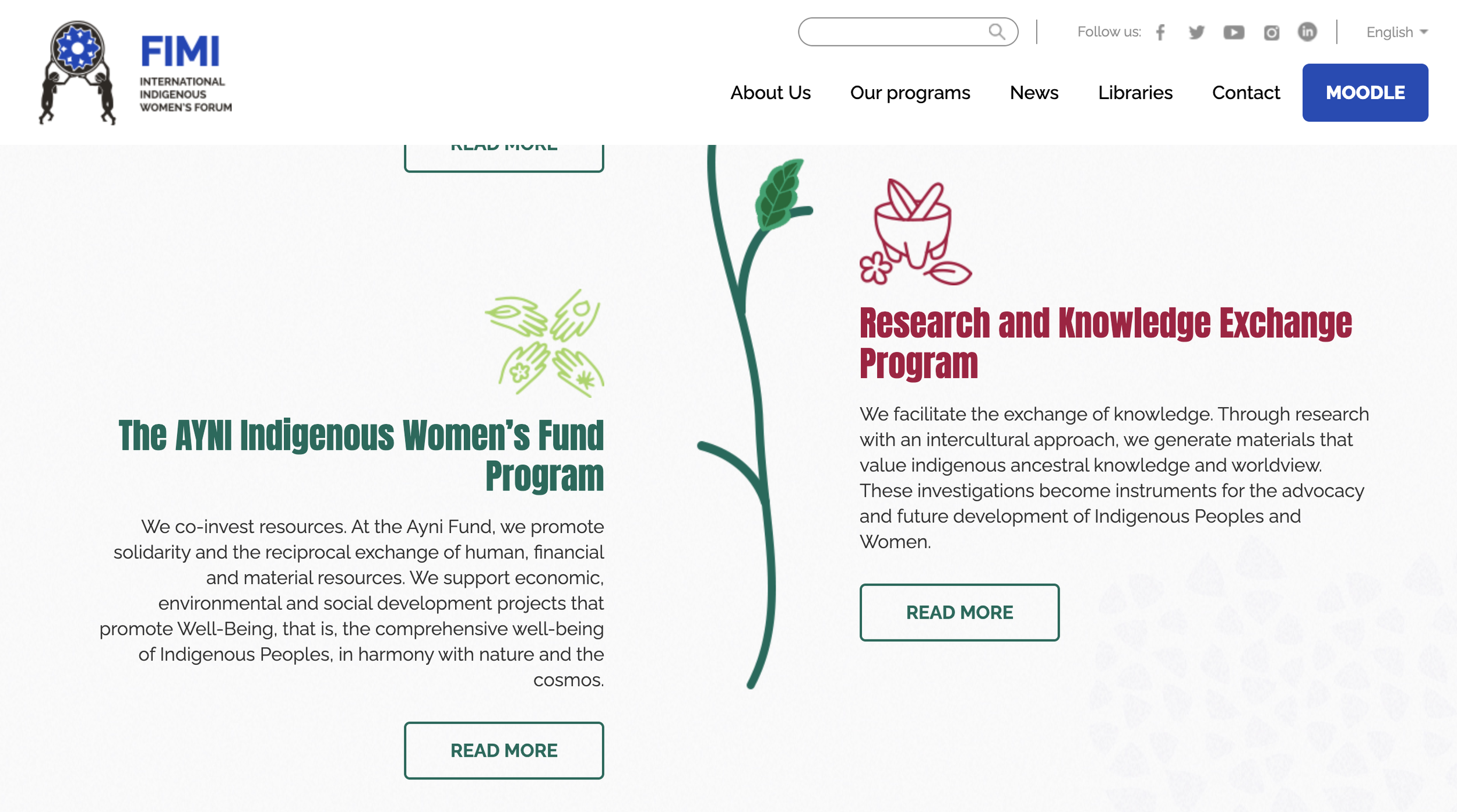 (International Indigenous Women's Forum) FIMI’s Ayni Fund for Indigenous Women’s Organizations & the Research and Knowledge Exchange Program