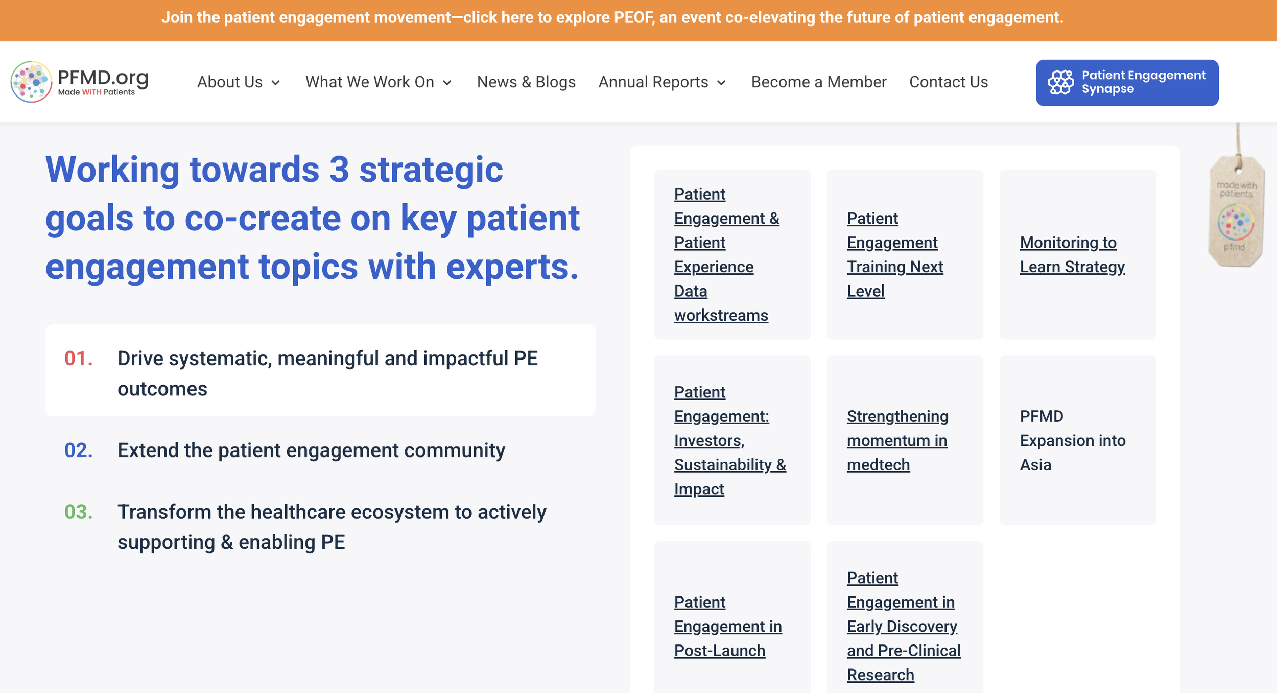 Patient Focused Medicine