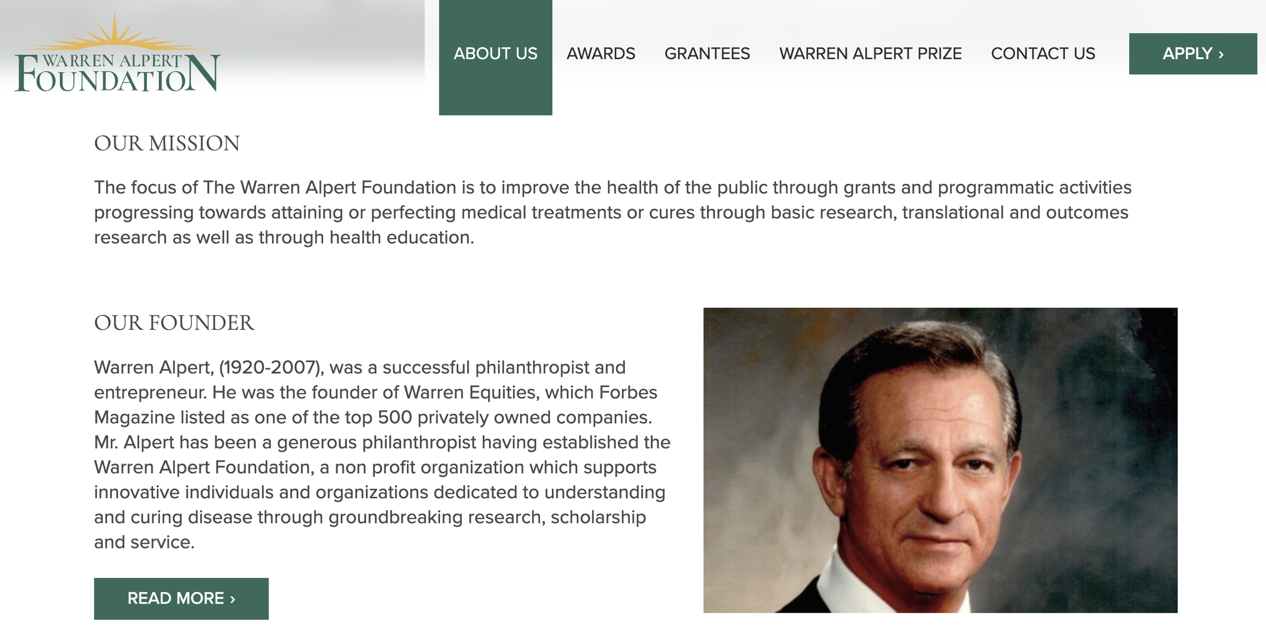 Warren Alpert Foundation