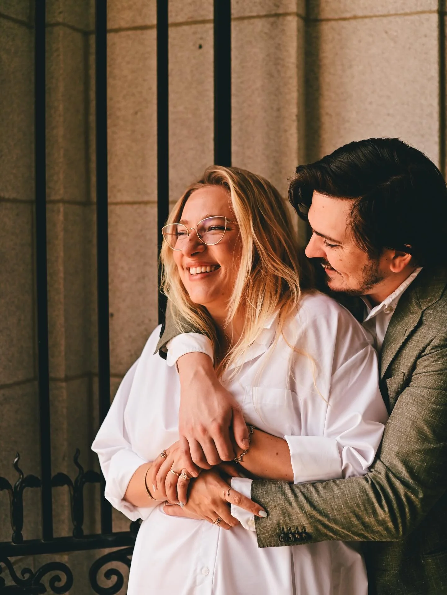 Lily and Carlo were just the coolest at their lil&rsquo; City Hall elopement. I was just in awe of their totally relaxed and effortlessly cool personalities and style. 🙏🏻