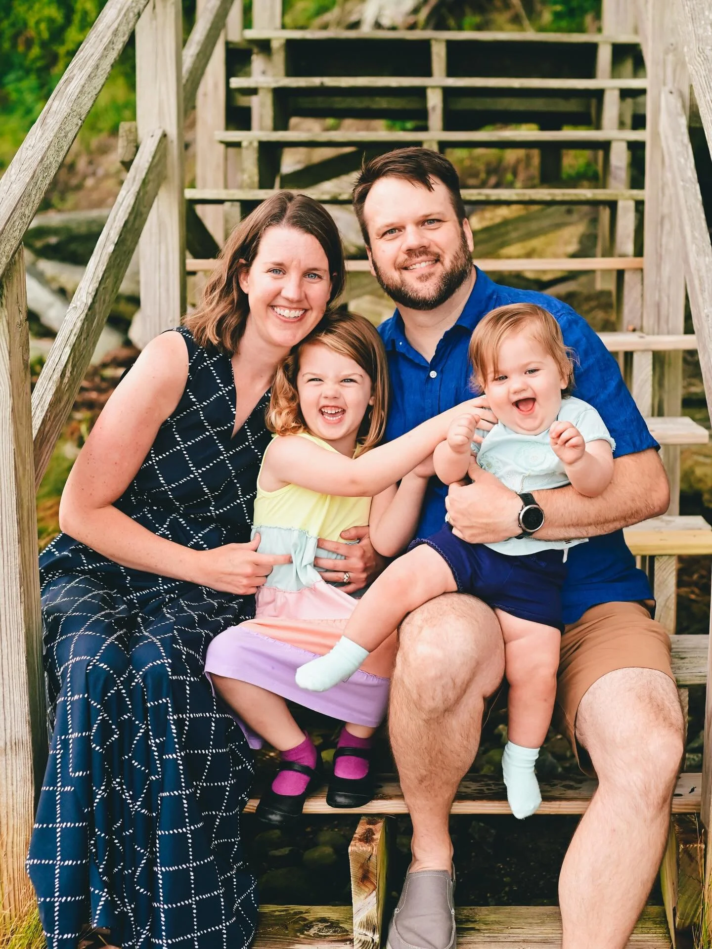 I am so thrilled every time I get to photograph Kate &amp; Tom and their beautiful family! I went to grade school with Kate and when we reconnected for her engagement session and wedding, it was so wonderful to see her again because she&rsquo;s one o