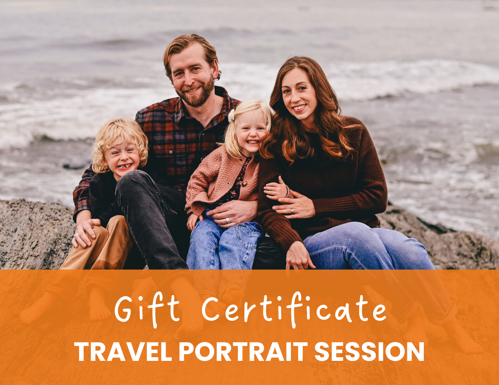 Portrait Session with Travel Gift Certificate (60 minutes)