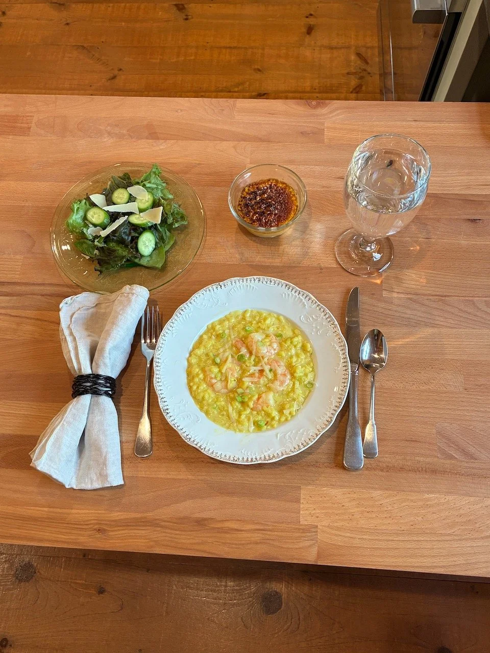 May 16 Shrimp and Saffron Risotto