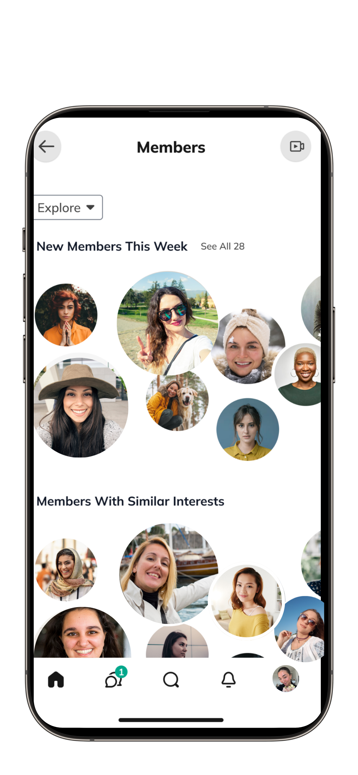 A place to connect, share, and grow together.