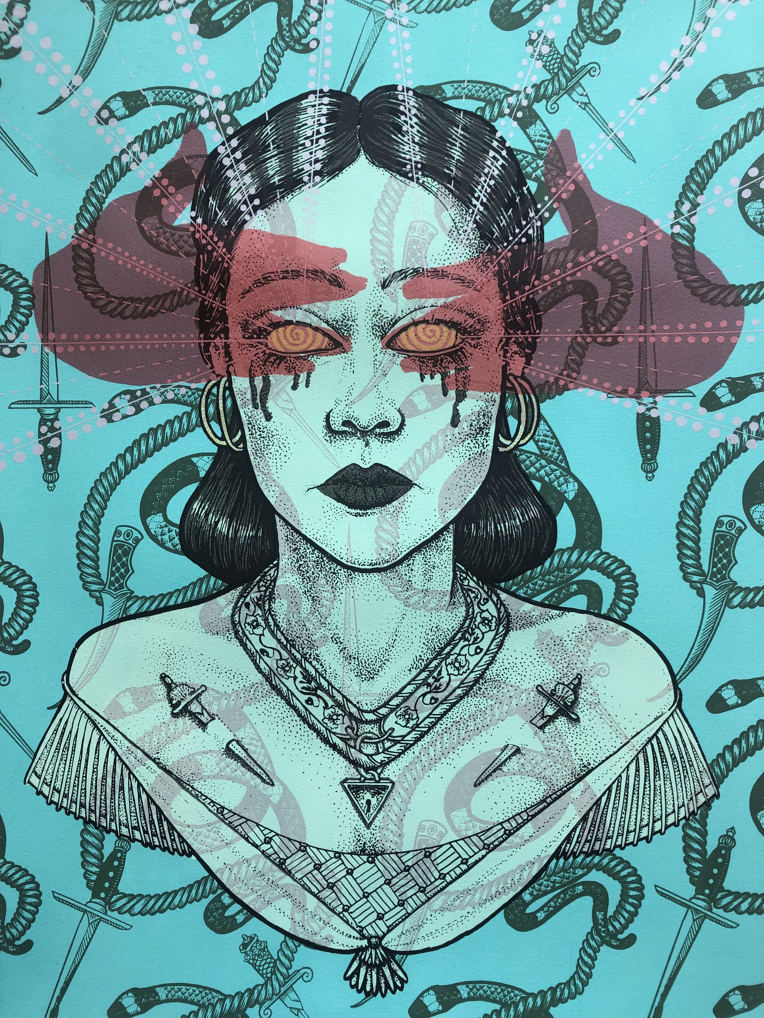 The Flare of a Mind Ensnared