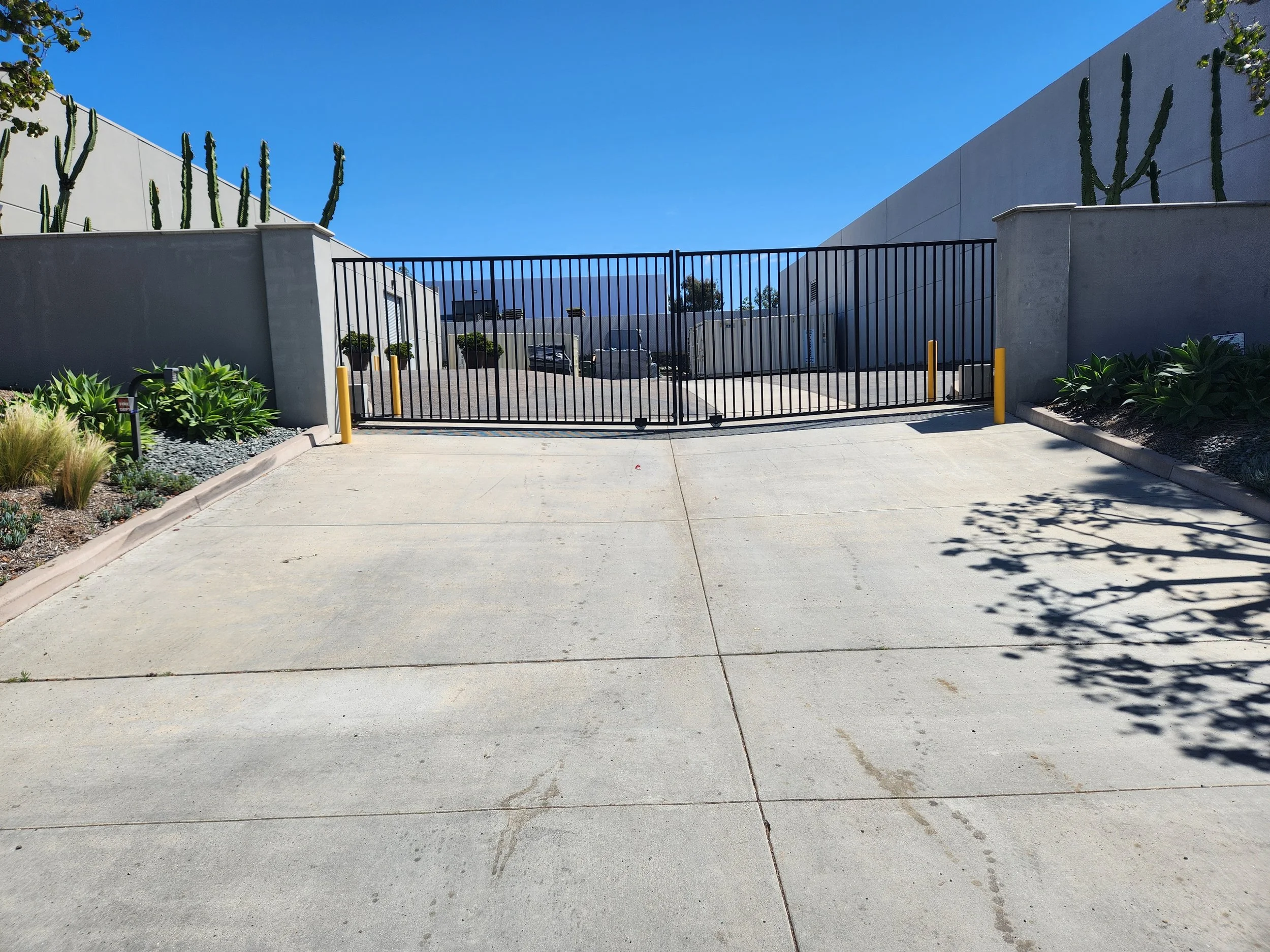 Ornamental gate in San diego