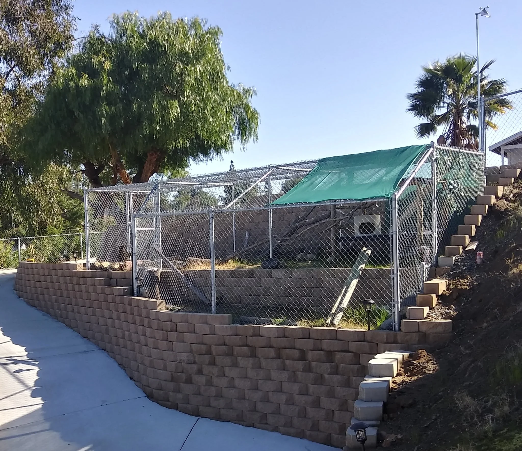 chainlink enclosure in san diego