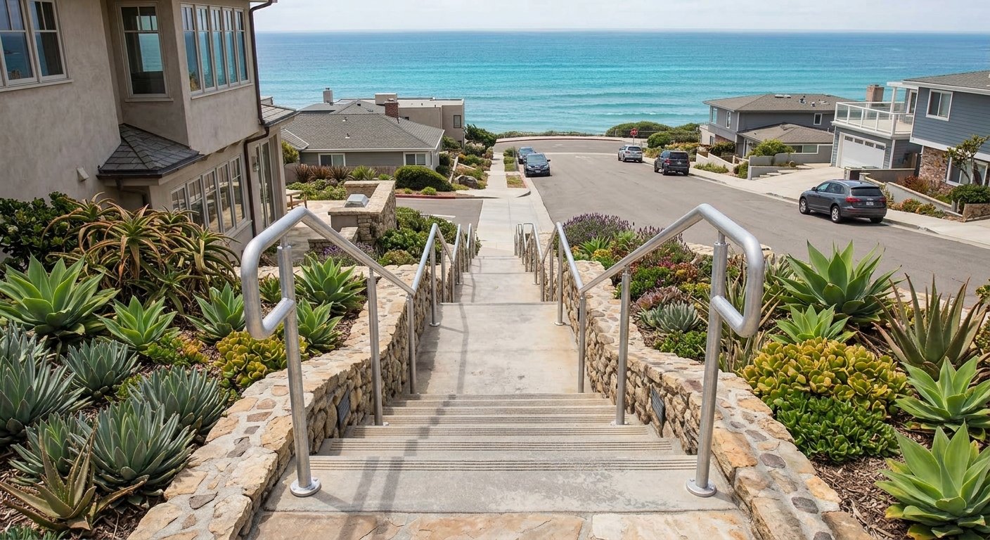 Handrail in San diego