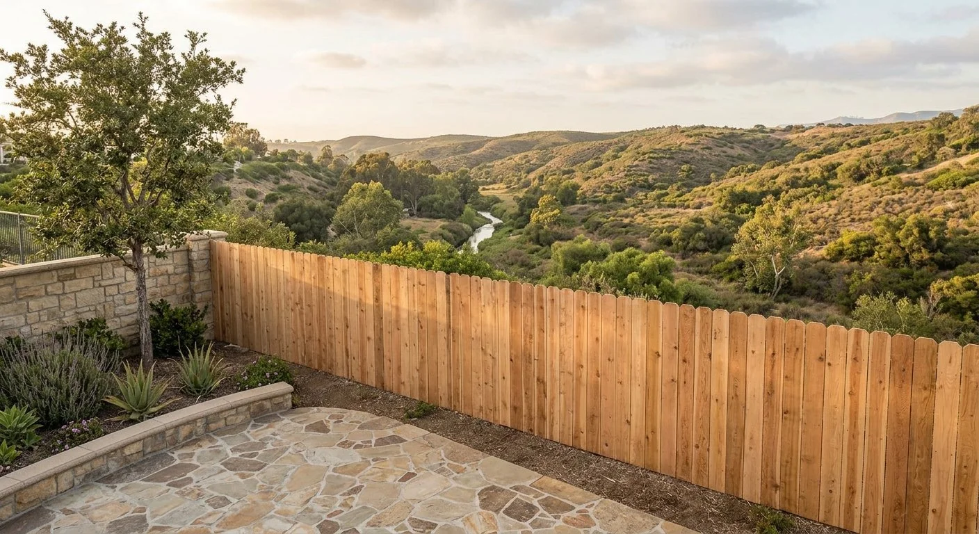 Dog Ear fence in San diego