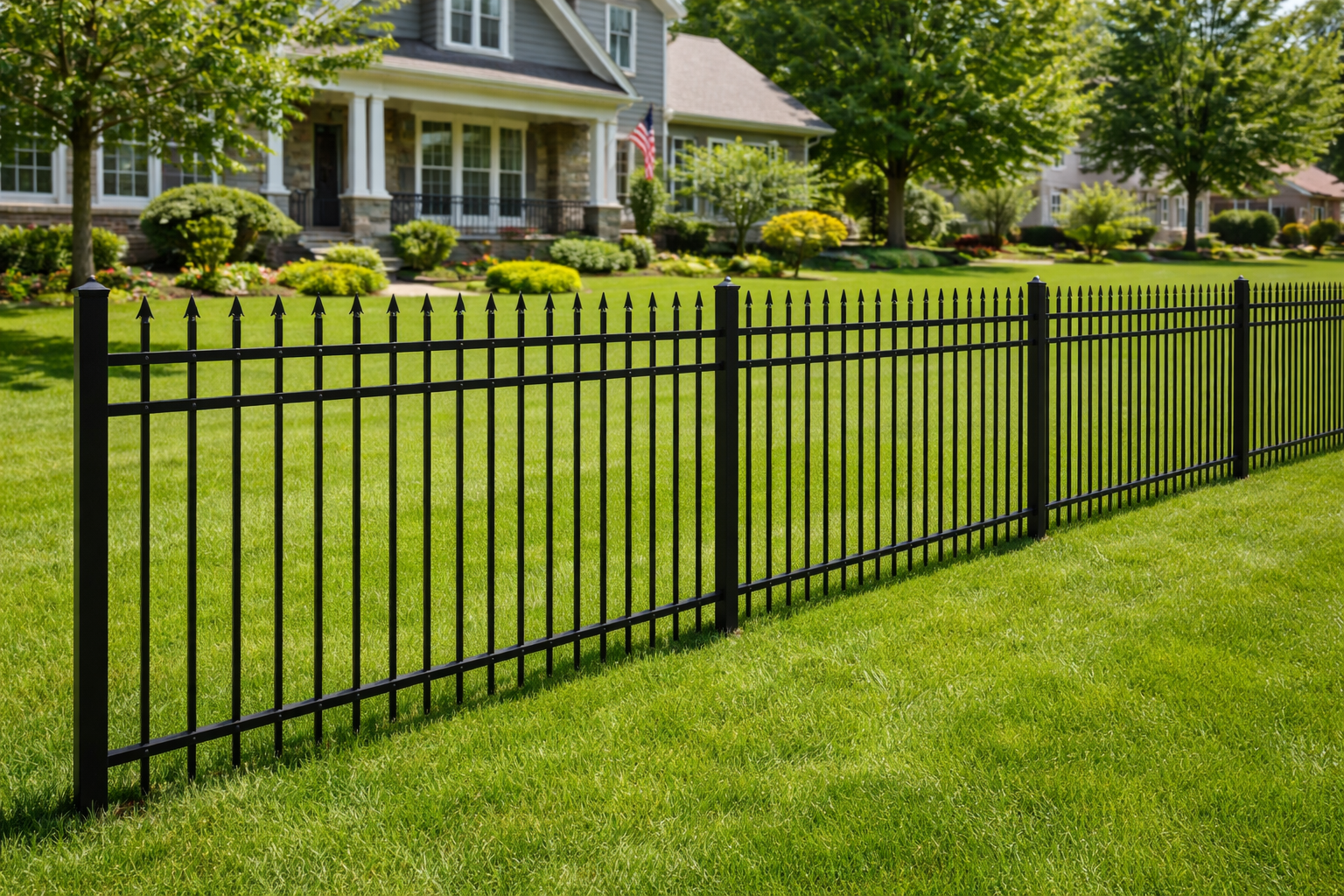 Residential fence in Encinitas