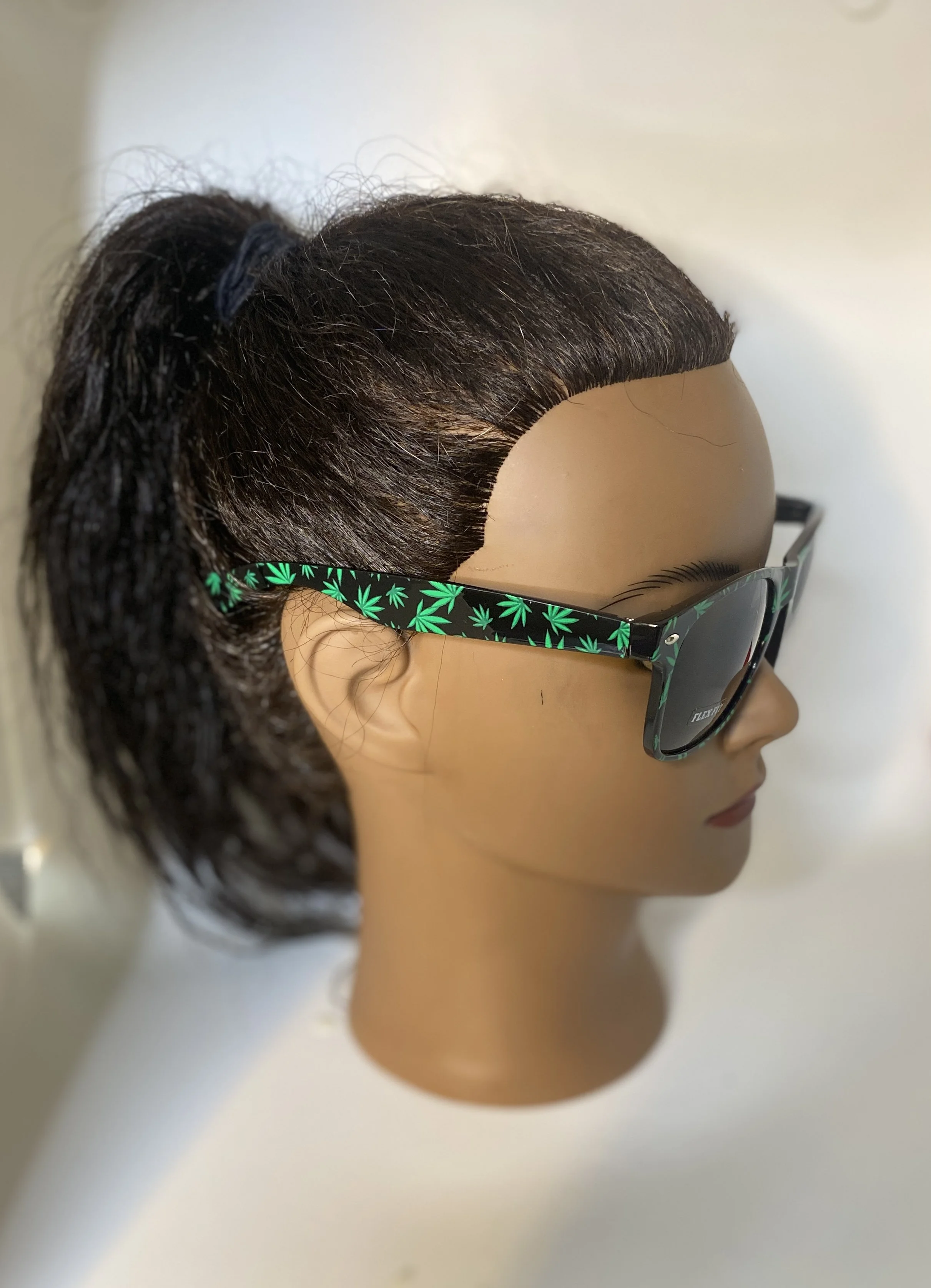 Polarized Leaf Emblem Cannabis Sunglasses