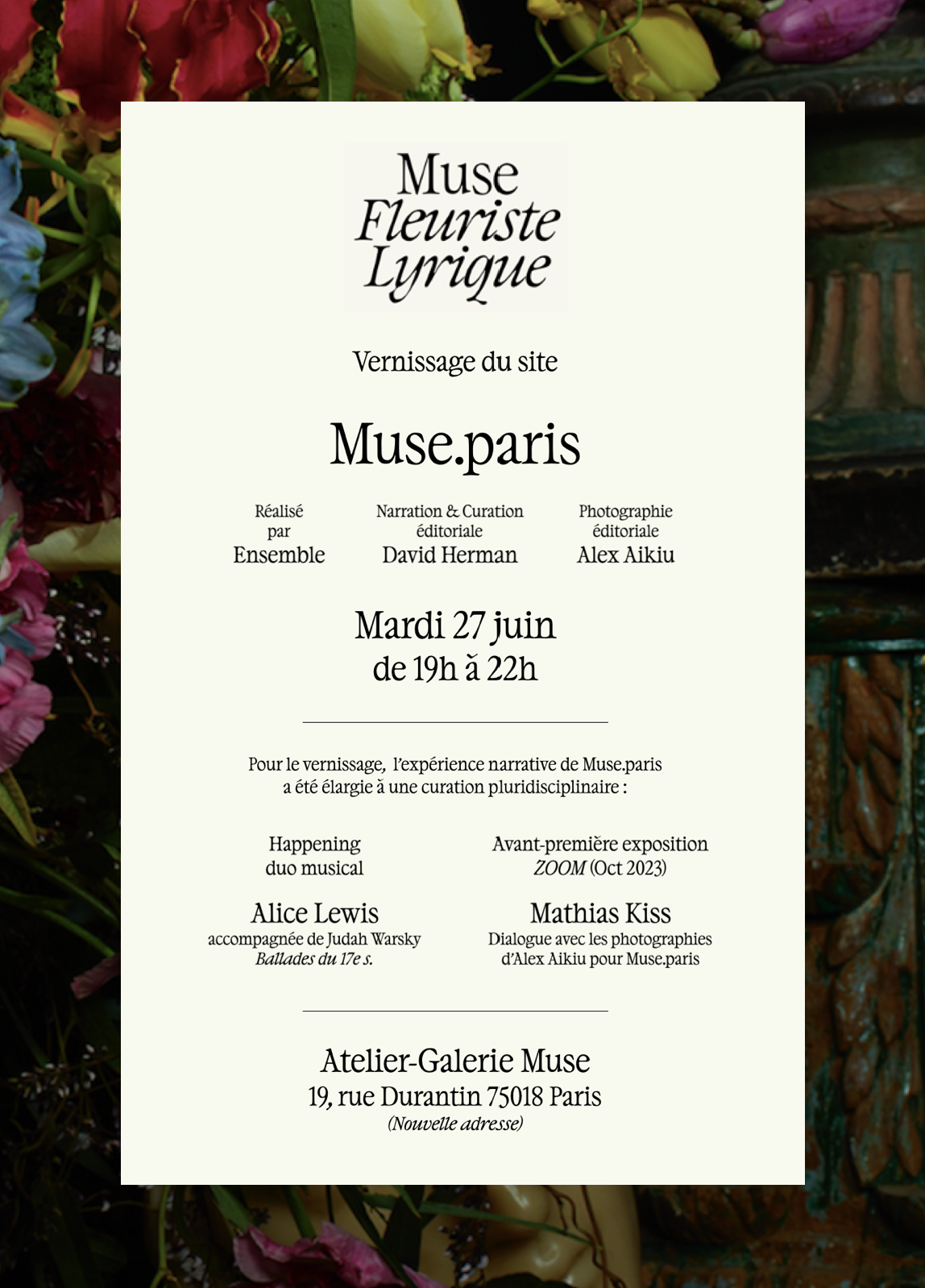 Invitation lancement