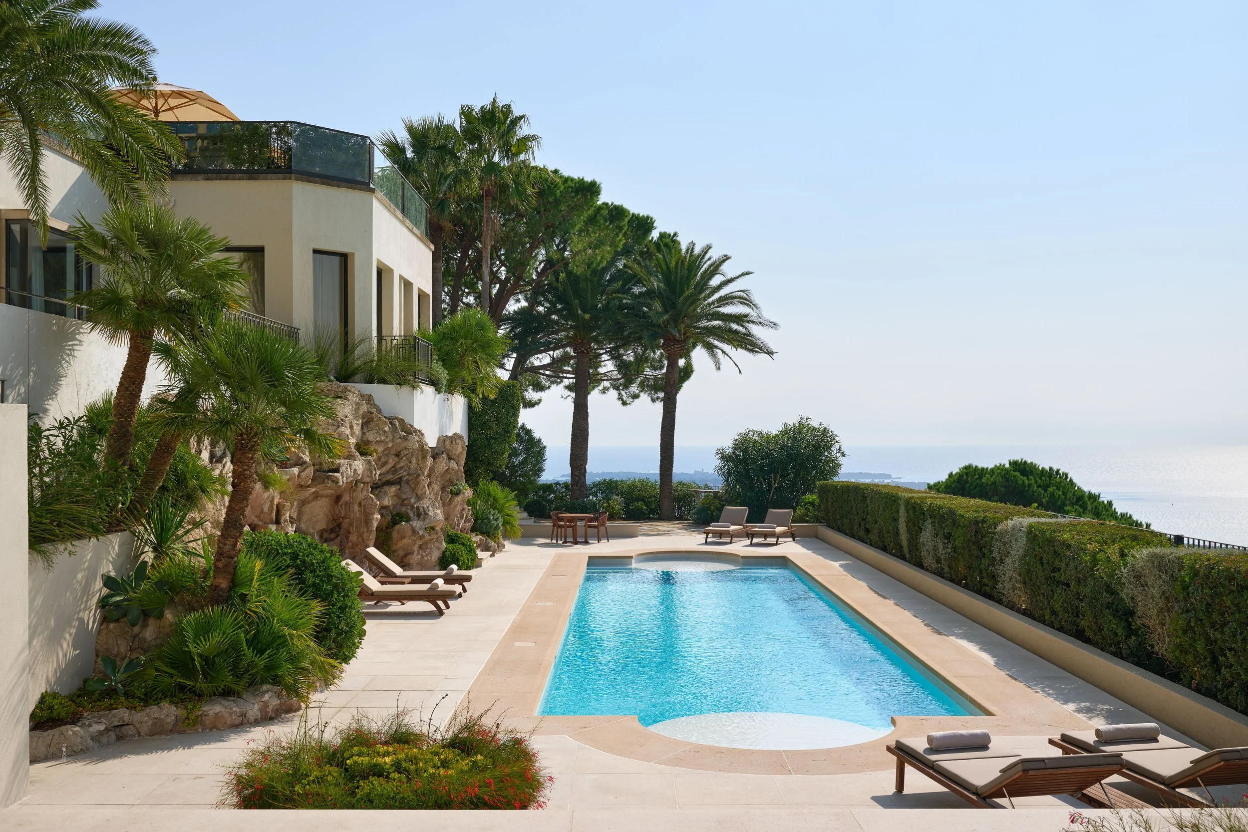 Piscine de la villa Bagatelle