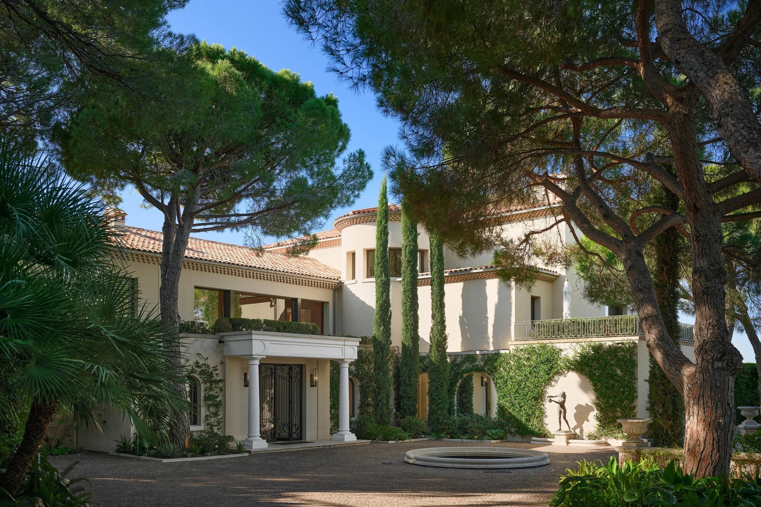 Jardins de la villa Bagatelle