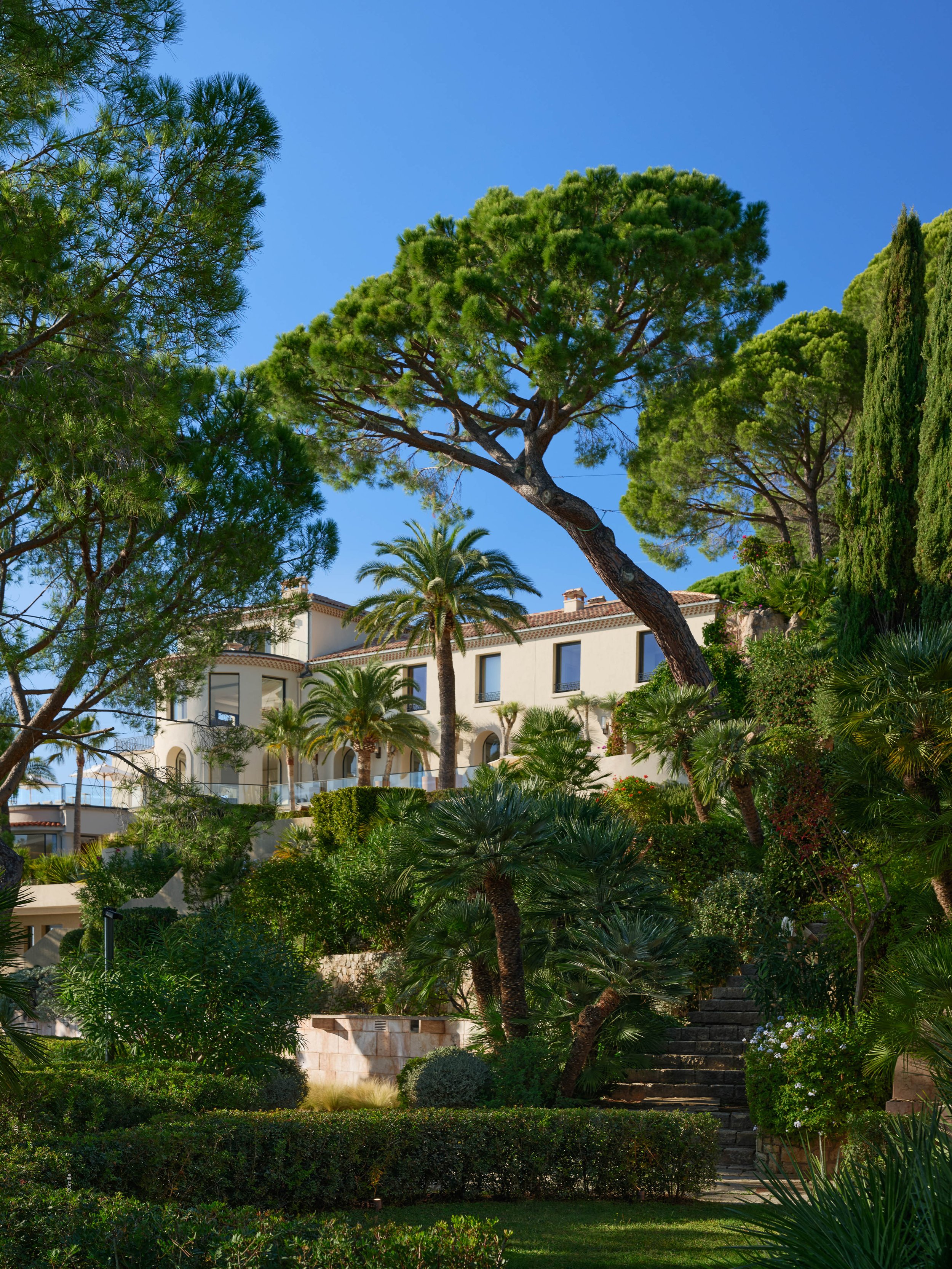 Jardin de la villa Bagatelle