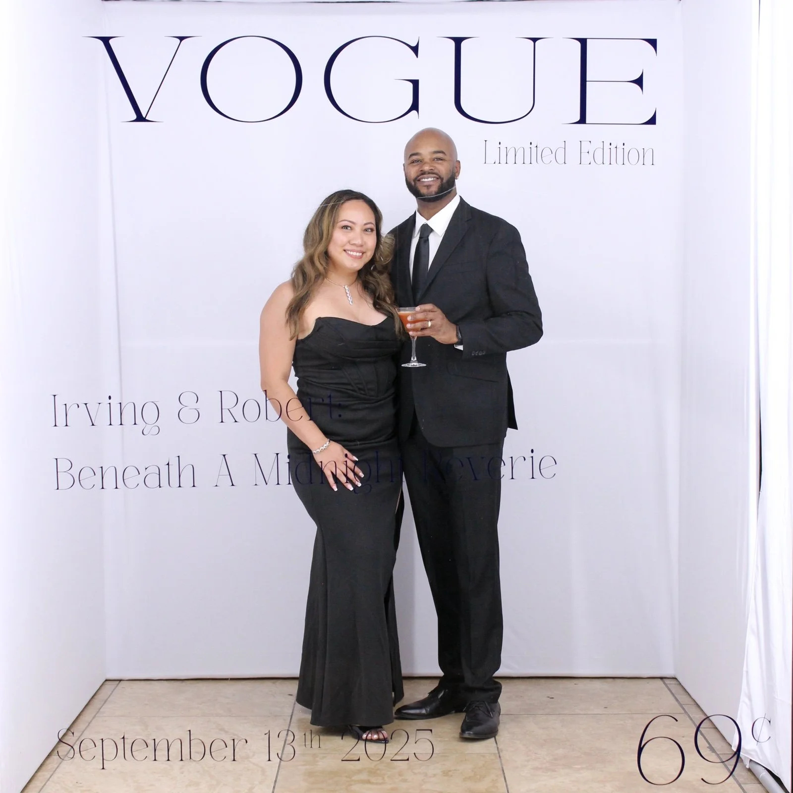 Magazine Cover Booth