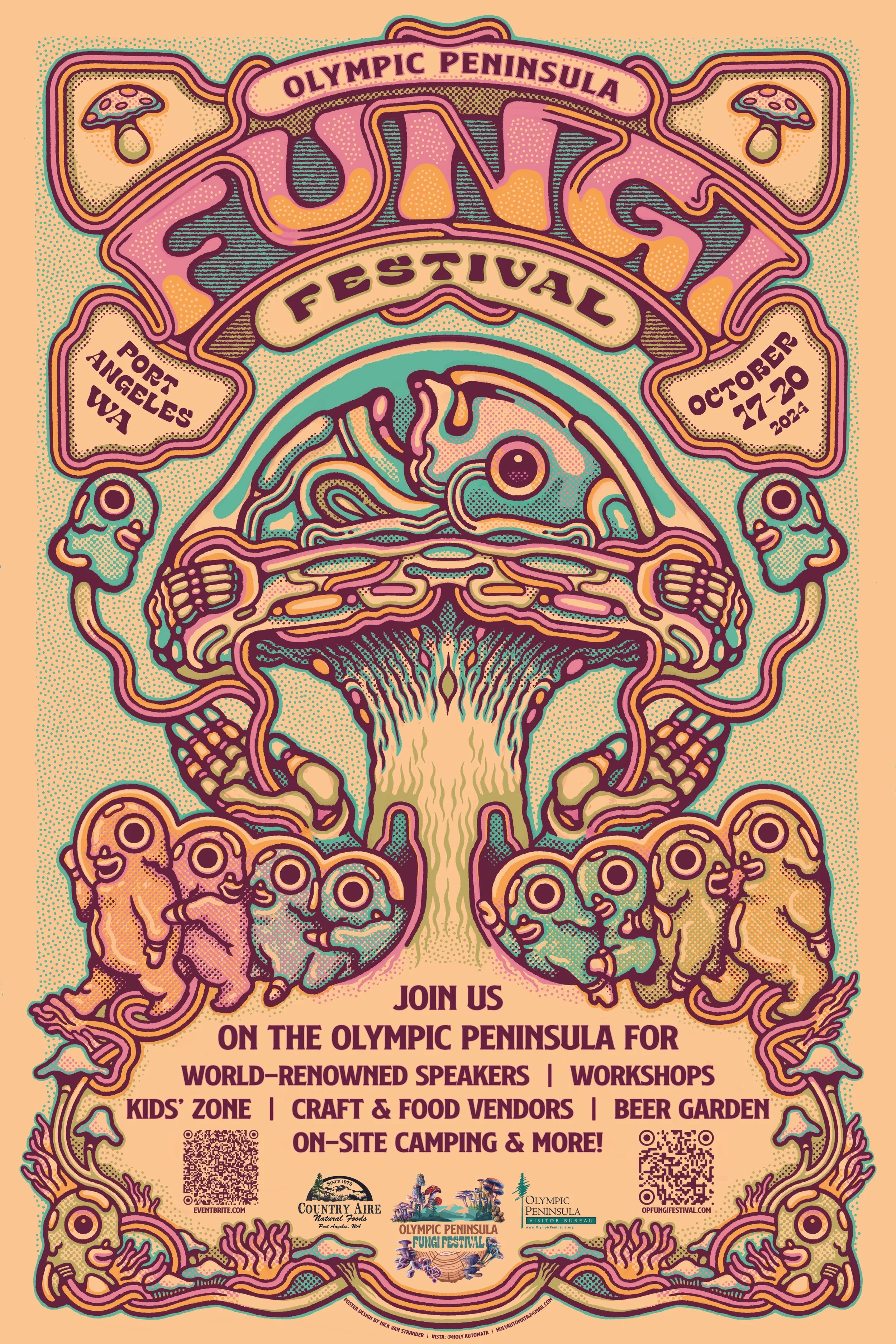 olympic peninsula fungi festival