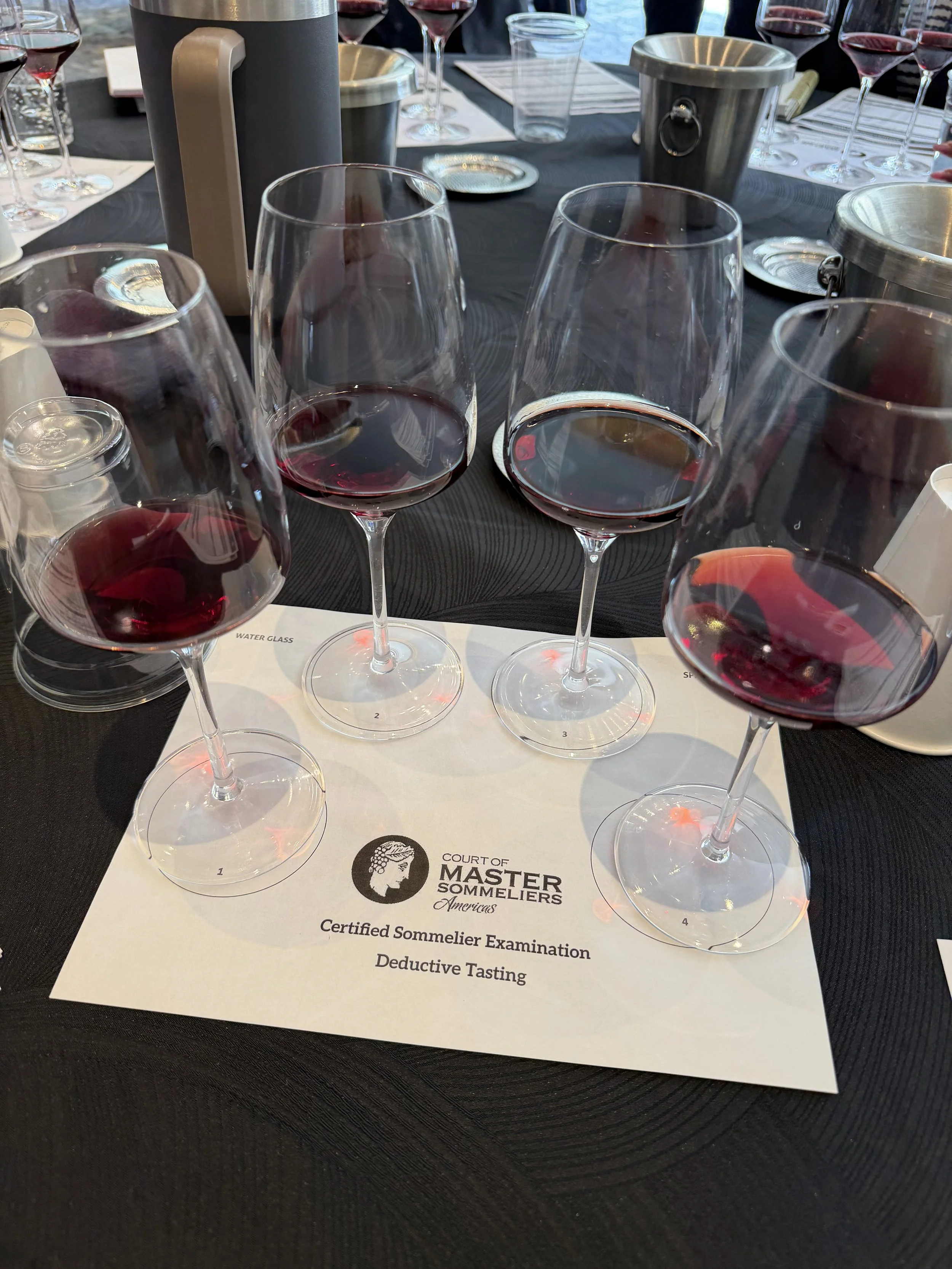 Inside the CMS Deductive Tasting Workshop