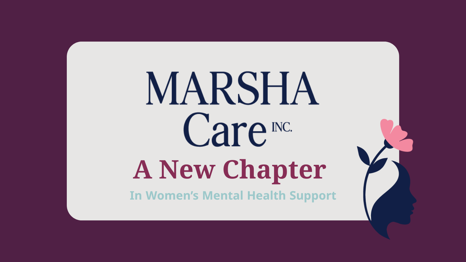 What Is MARSHA Care? A New Chapter in Women’s Mental Health Support