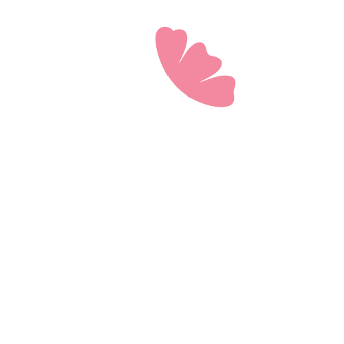 Silhouette of a woman's face with a flower growing from her head.