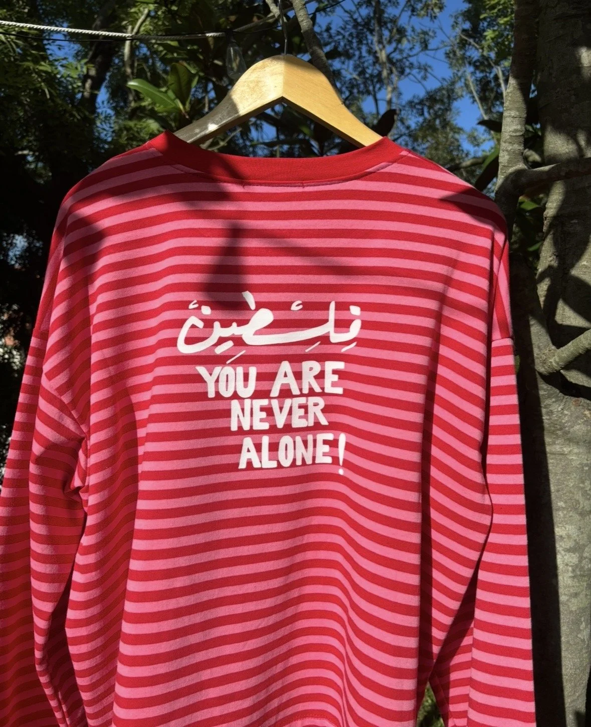 Sudadera rayas overside