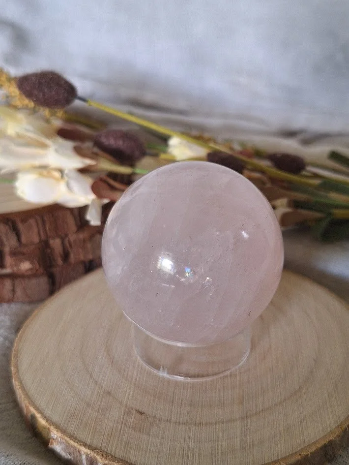 Rose Quartz Sphere | 46mm