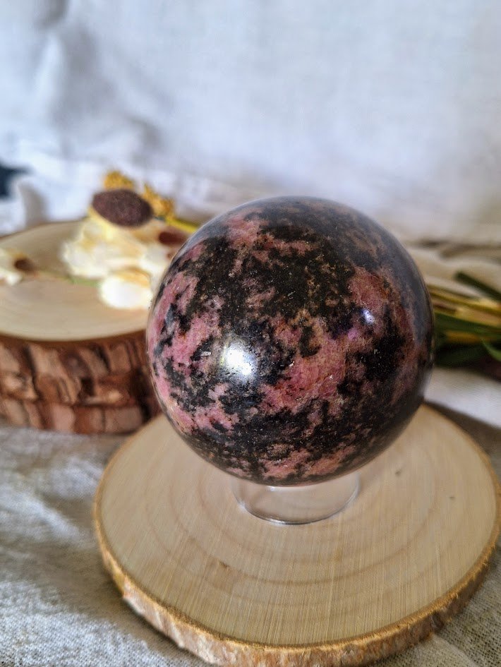 Rhodenite Sphere | 62mm