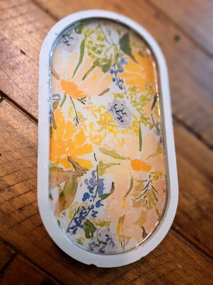 Arch Tray | Abstract Floral | Custom