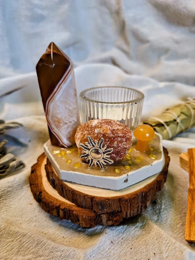 Golden Hour Mini Intention Tray