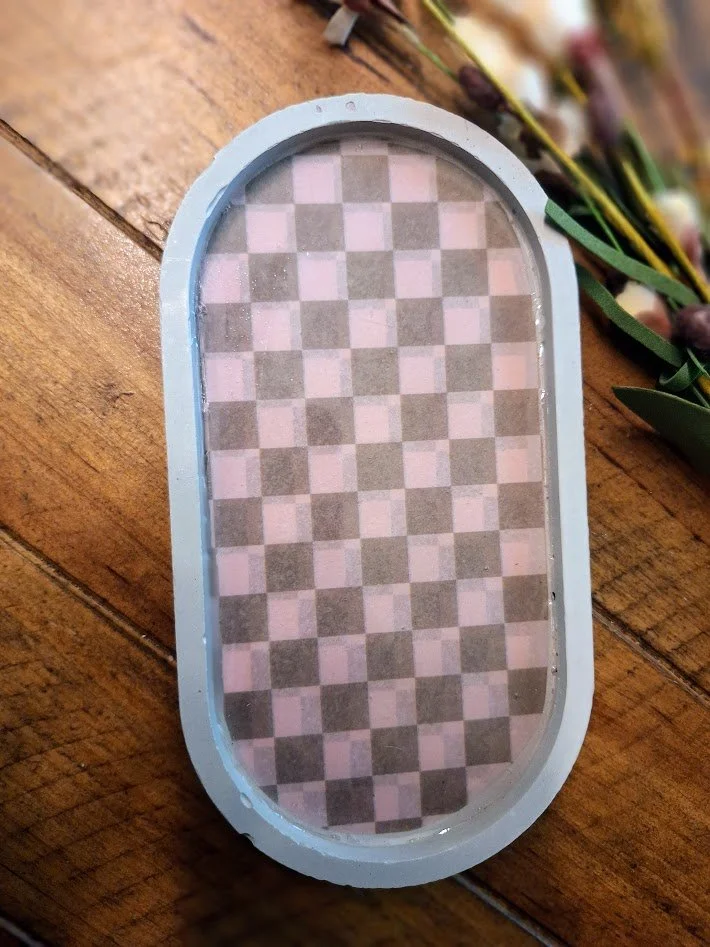 Arch Tray | Sage Checkers