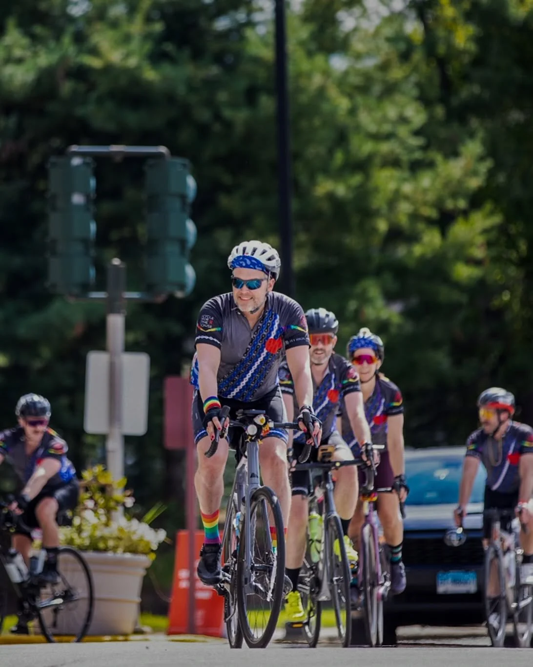 🦅 Day 1. Wrapped.
83 miles &mdash; just the warm-up.

🏳️&zwj;🌈 @TeamEagleNYC @CycleForTheCause #CawCaw