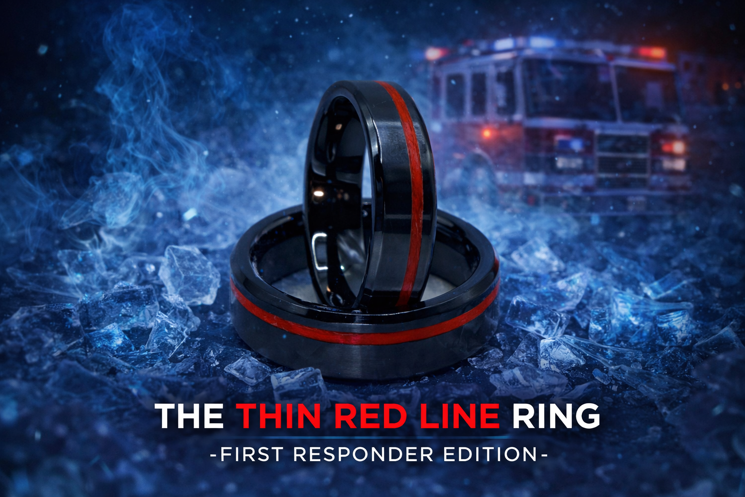 The Thin Red Line Ring