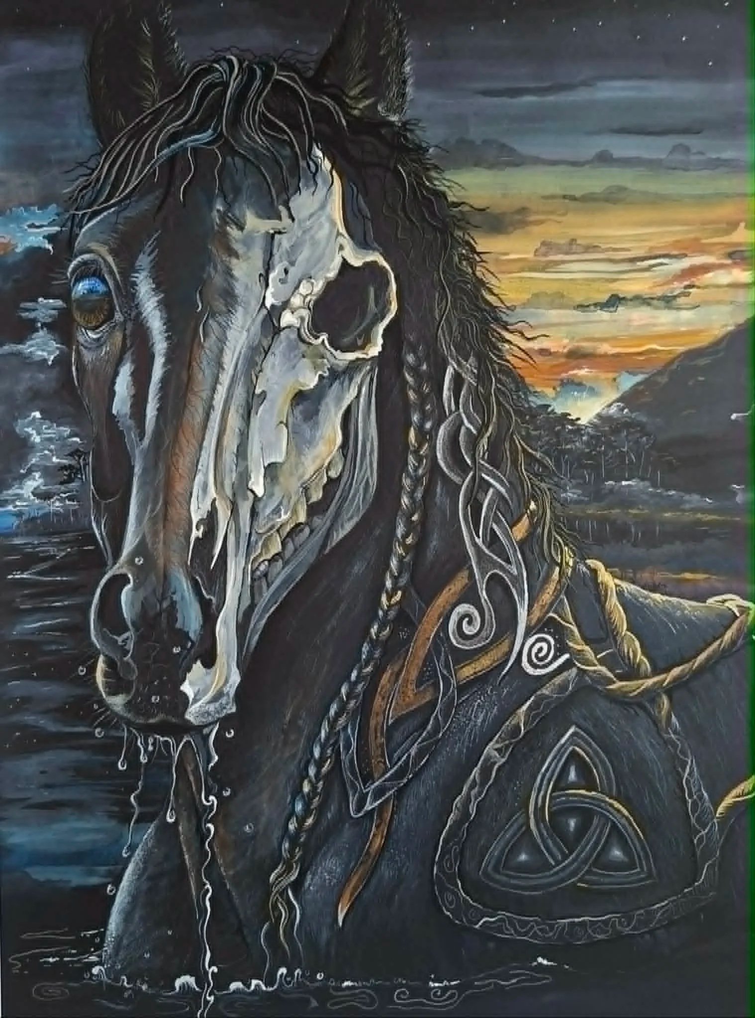Tìrán - Hand Embellished LTD Print