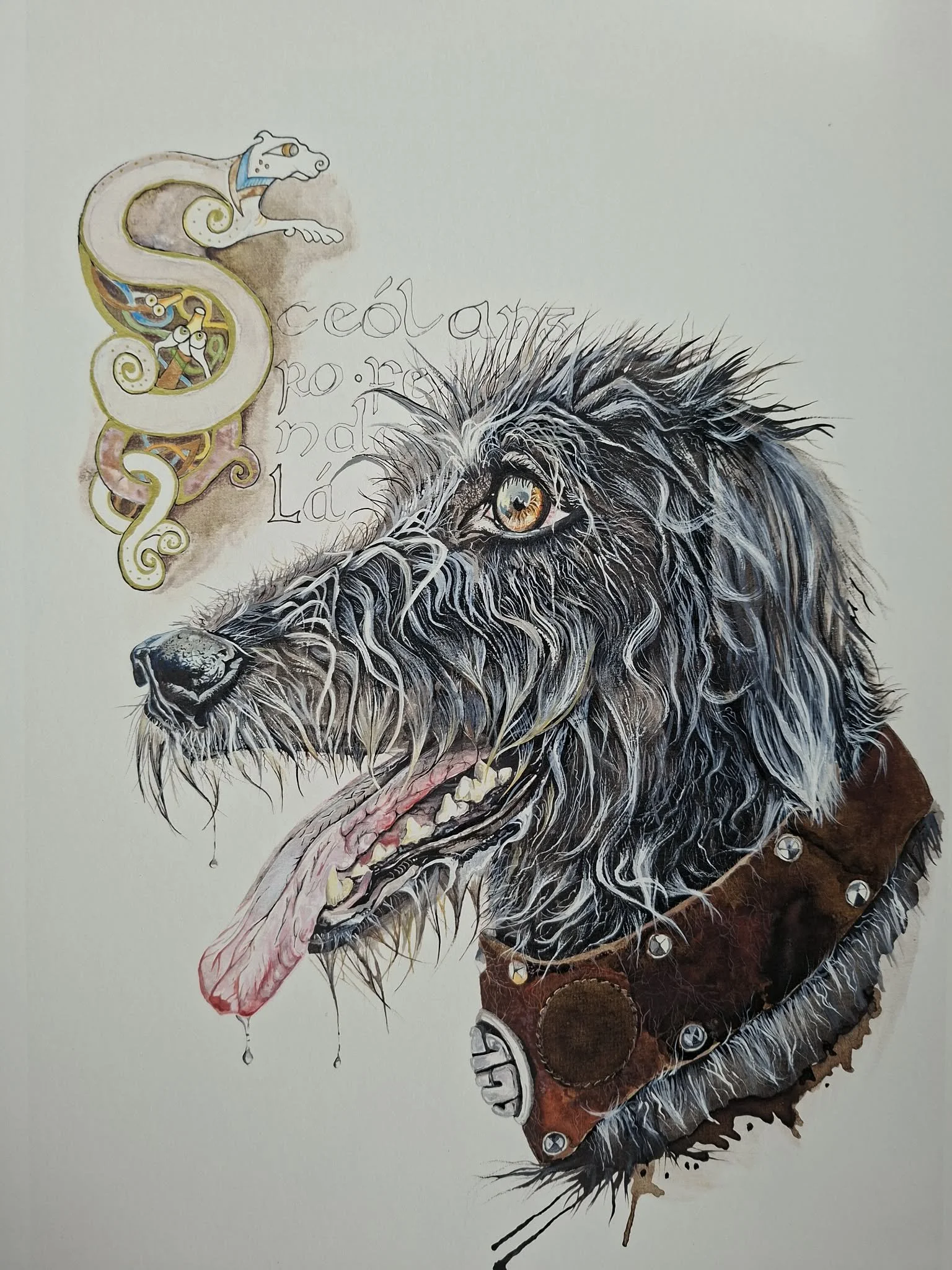 Sceólang – Limited Edition Hand-Embellished Print Edition 1-10 Intro Price