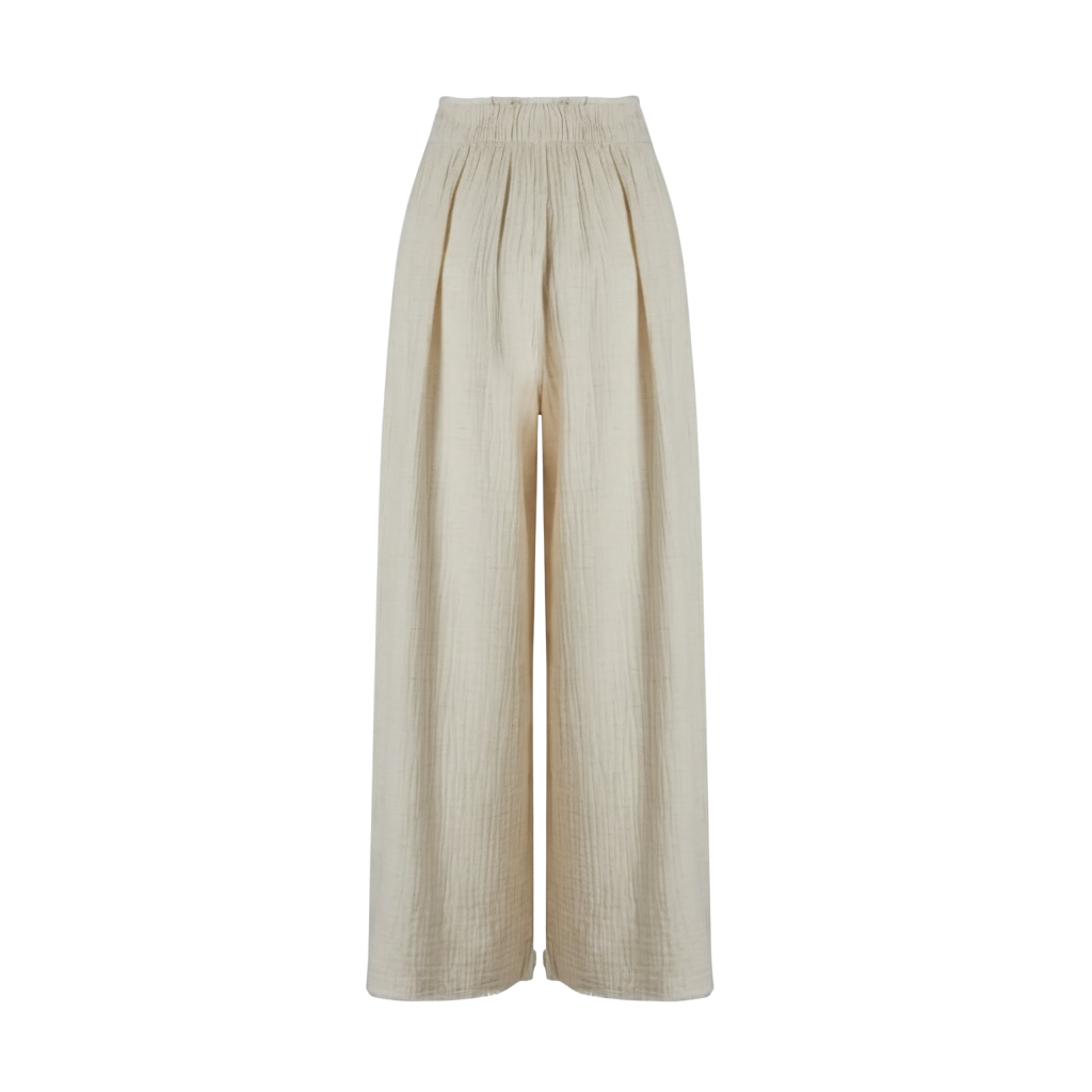 Crinkle Wide Leg
