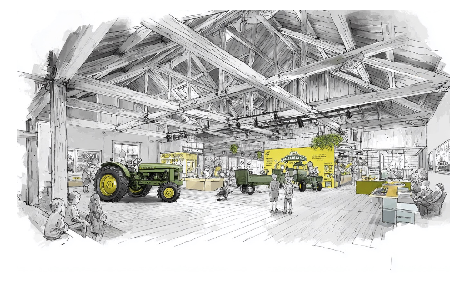 Experience strategy for a leading tractor manufacturer, including the development of an immersive showroom to strengthen brand engagement.