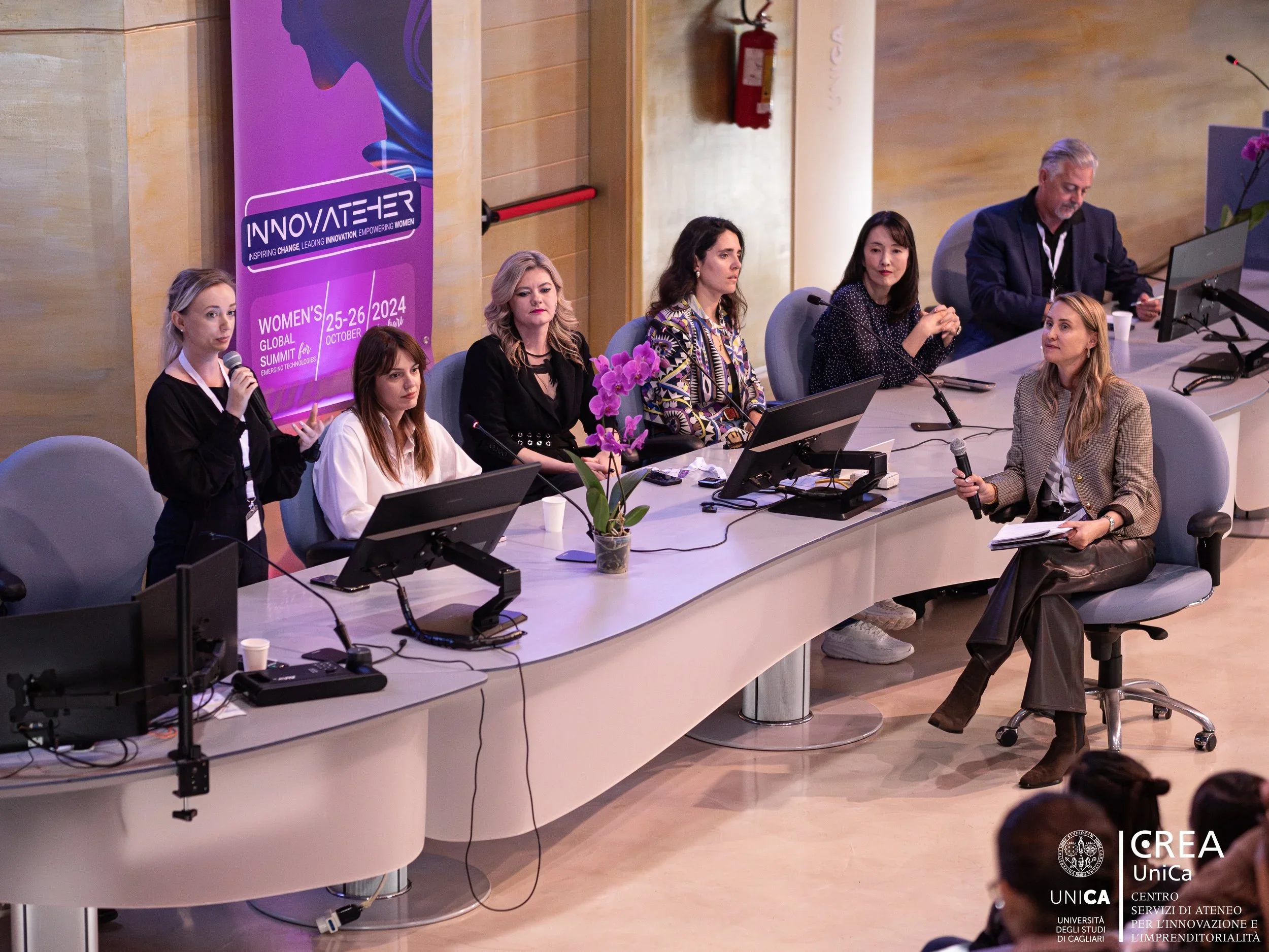 InnovateHer Summit 2024 Panel - Cagliari, Italy