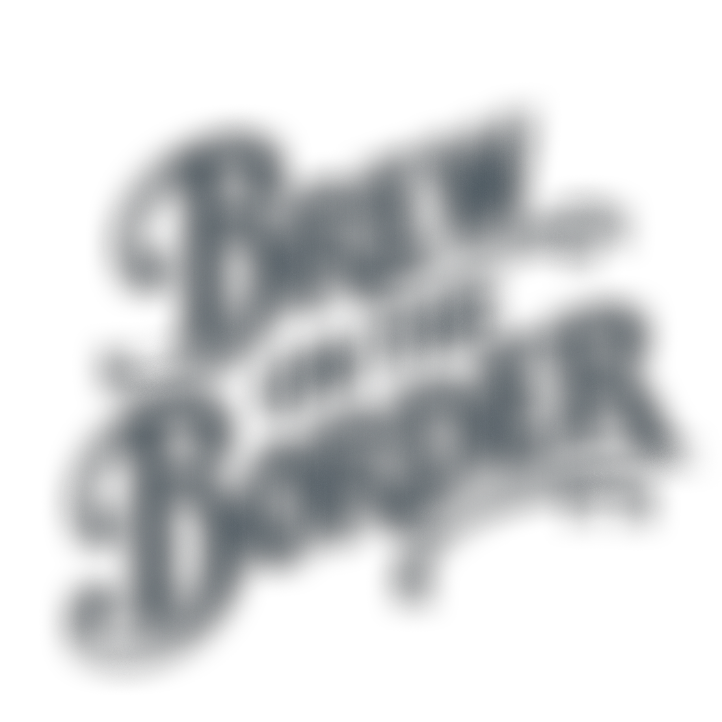 Blurry sponsor logo for Brew on the Border