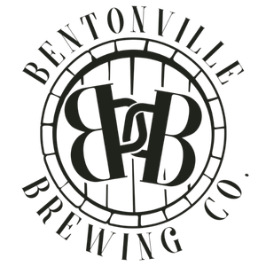 Bentonville Brewing Company logo with name and circular design