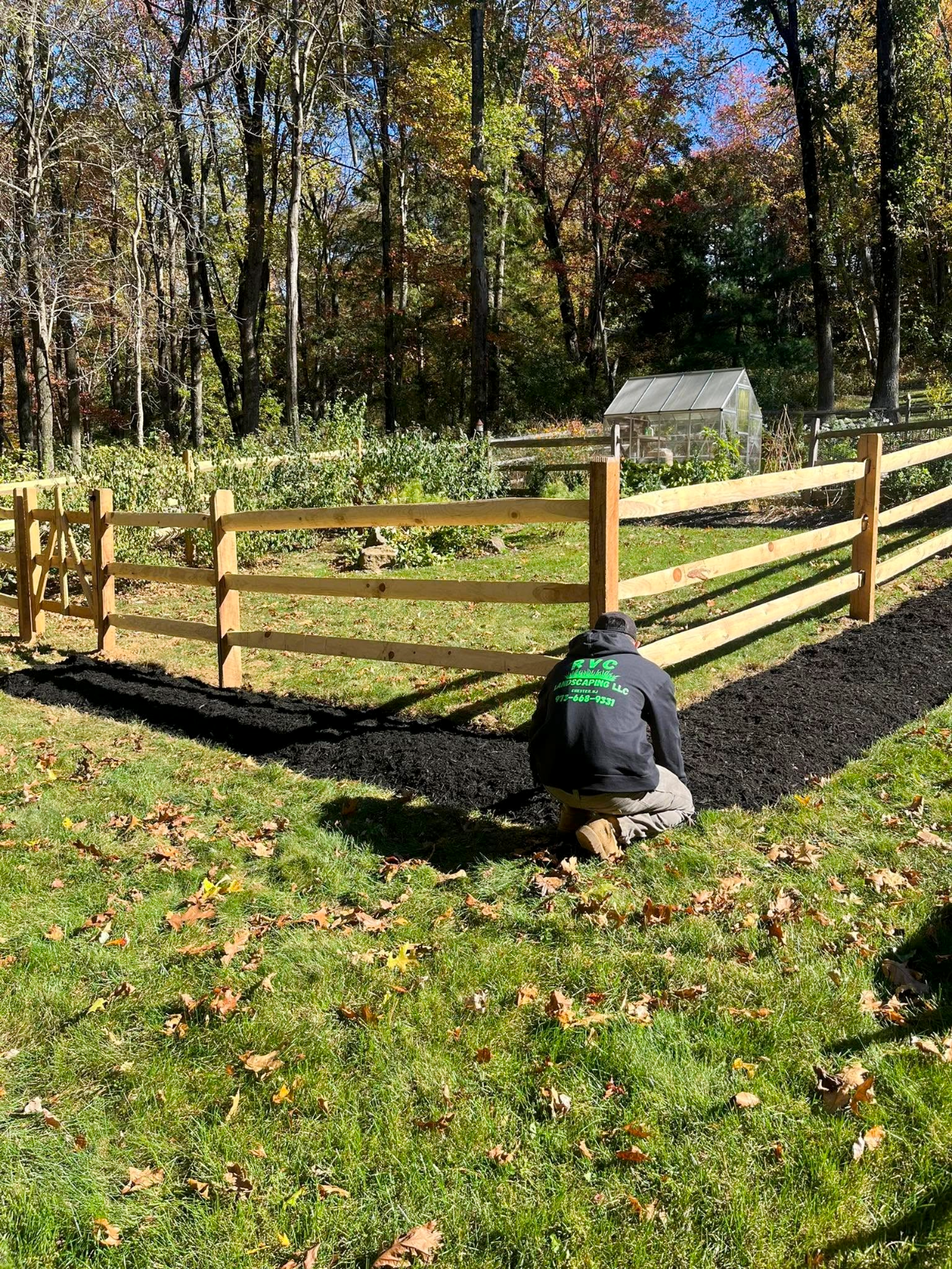 Fence Installation & Mulching