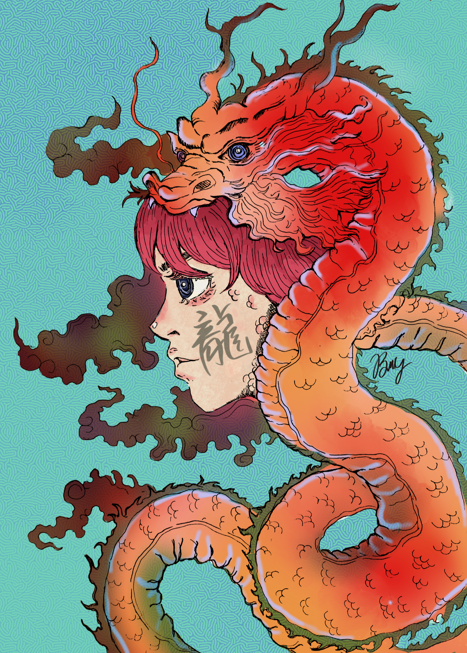 Year of the Dragon (2024)
Ink and Digital