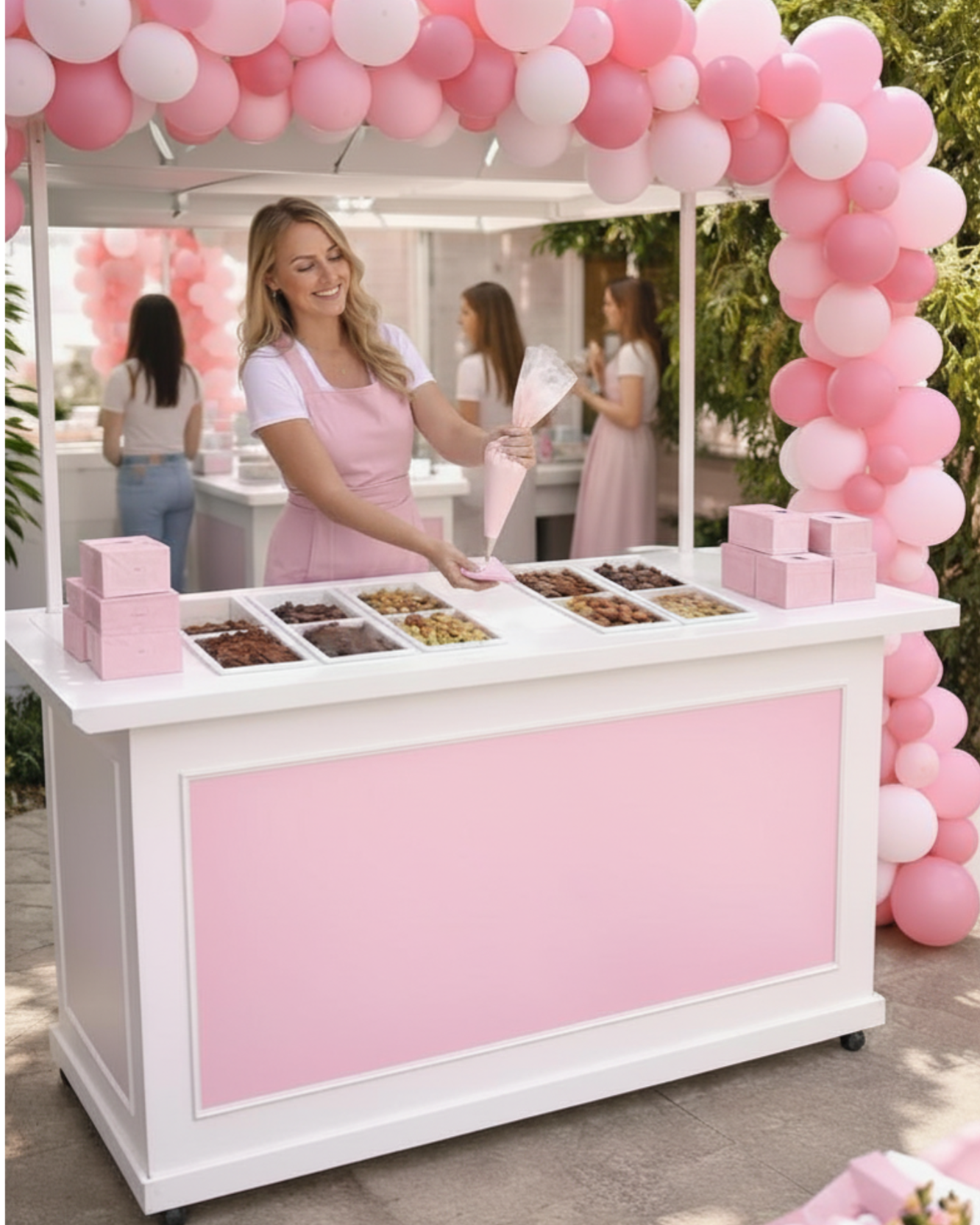 corporate bar cart