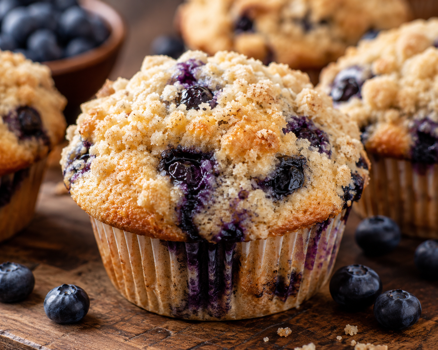 Blueberry Harbor Muffin