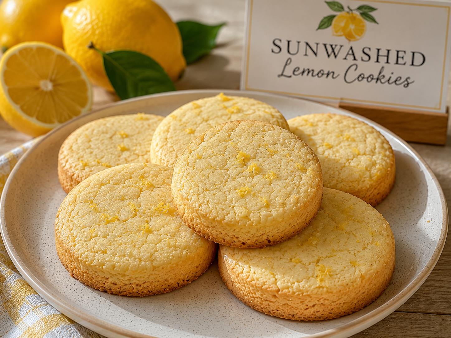 Sunwashed Lemon Cookies (1 ea)
